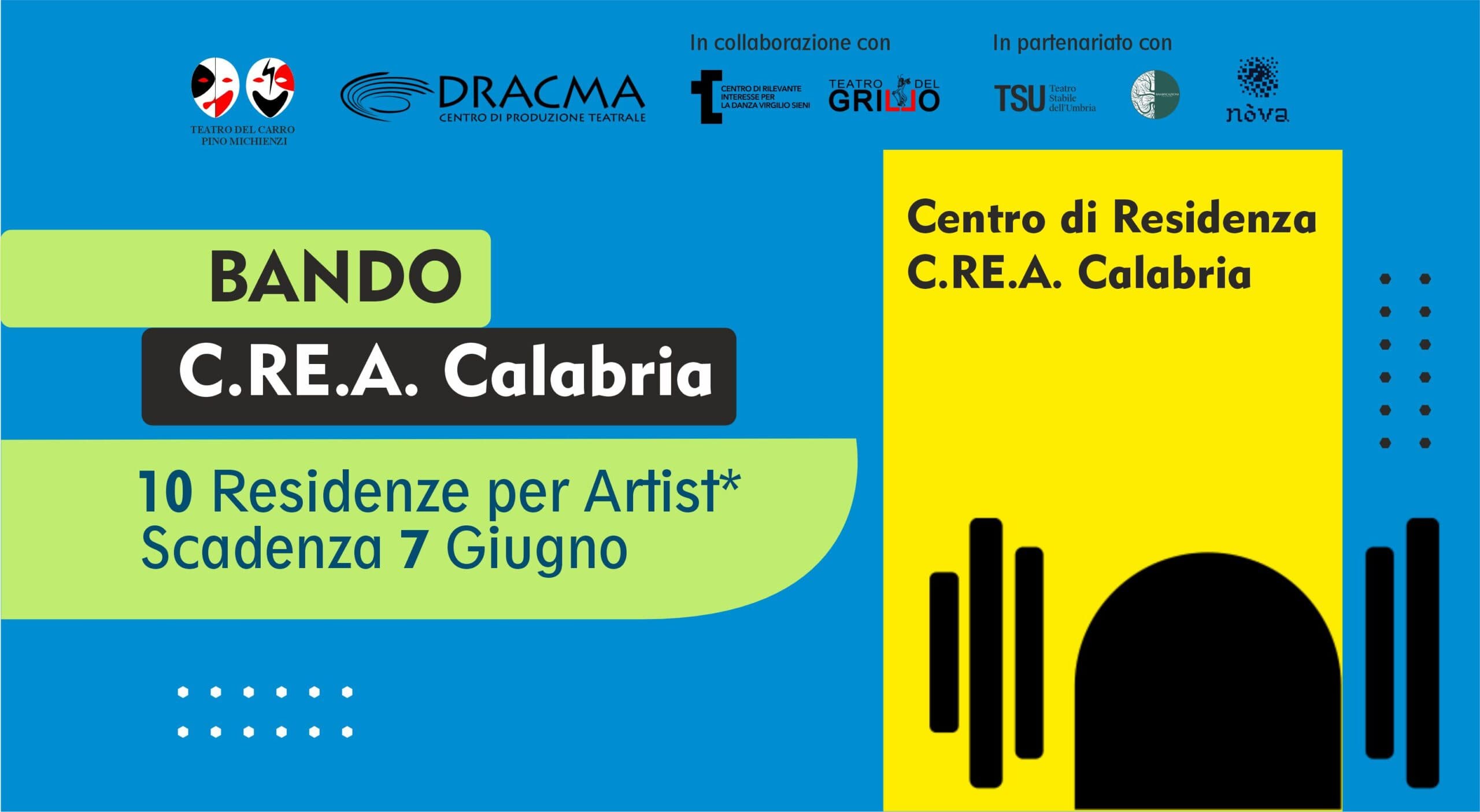 Bando C.Re.A. Calabria 2026 — Residenze Artistiche — C.Re.A. — Centro di Residenza Artistica della Calabria